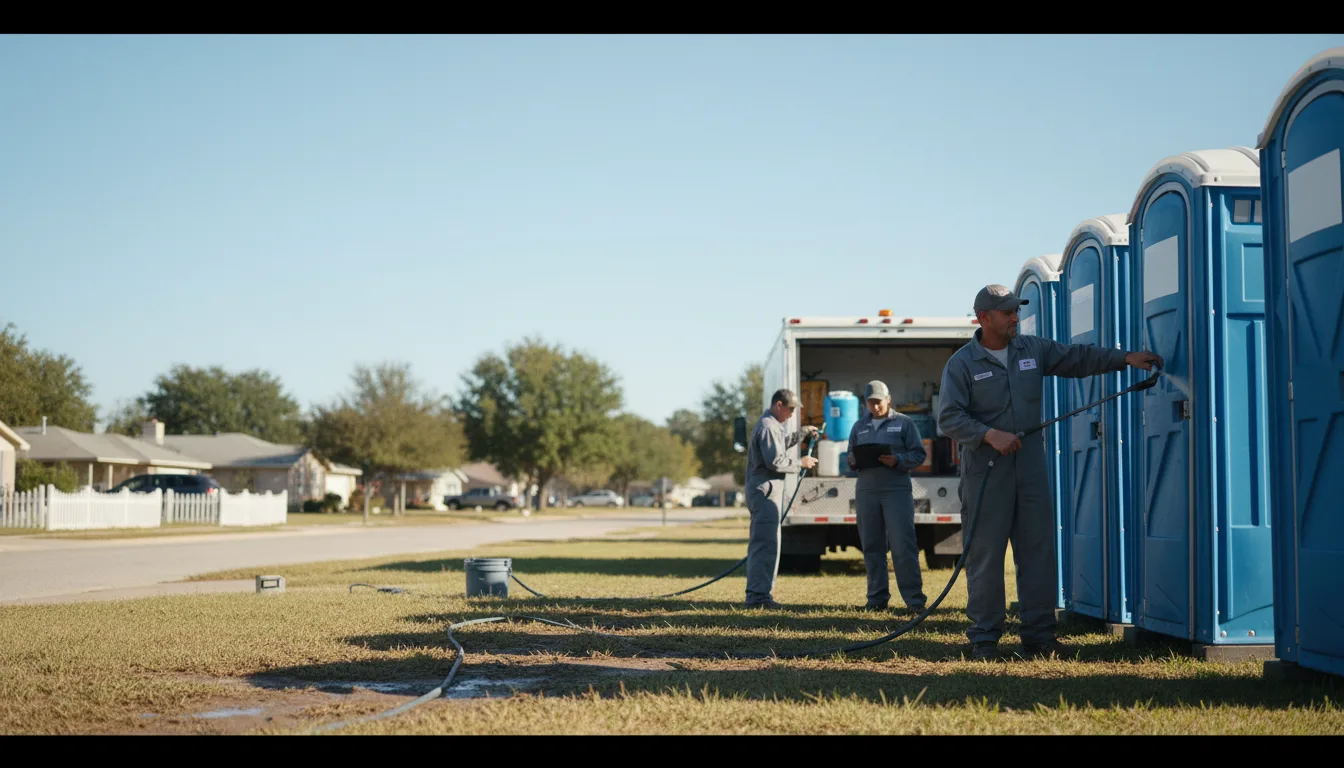 Long-Term Portable Toilet Rental in Waldron, AR near me